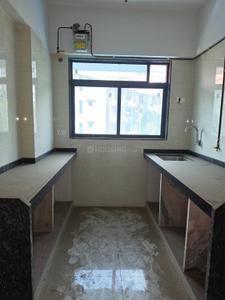 Kitchen Image of 672 Sq.ft 2 BHK Apartment / Flat for sale in Shree Crest And Celestia, Mulund East Mumbai for Rs. 13000000