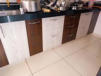 Kitchen Image of 1305 Sq.ft 3 BHK Apartment / Flat for sale in S Cube Aadhvan Rise, Bopal Ahmedabad for Rs. 6700000