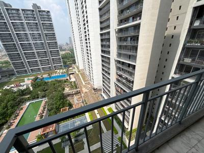 Balcony Image of 1259 Sq.ft 2 BHK Apartment / Flat for rent in Godrej Woods, Sector 43 Noida for Rs. 58000