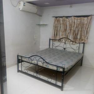Bedroom Image of 950 Sq.ft 1.5 BHK Apartment / Flat for rent in Adajan Surat for Rs. 15500
