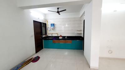 Kitchen Image of 1339 Sq.ft 3 BHK Apartment / Flat for rent in Shripad Residency, Gota Ahmedabad for Rs. 27000