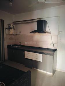 Kitchen Image of 1500 Sq.ft 3 BHK Apartment / Flat for rent in Wallfort Heights, Bhatagaon Raipur for Rs. 30000