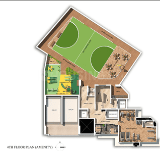 Floor Plan Image of 793 Sq.ft 2.5 BHK Apartment / Flat for sale in Mulund East Mumbai for Rs. 22500000