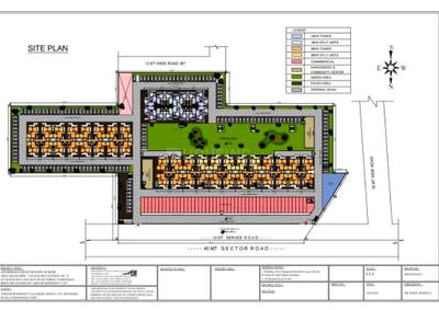 Image of 745 Sq.ft 3 BHK Apartment / Flat for sale in Amolik Sankalp, Sector 85, Faridabad for Rs. 7800000
