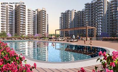 Image of 1150 Sq.ft 2 BHK Apartment / Flat for sale in Khanpur Khola, Alwar for Rs. 6250000
