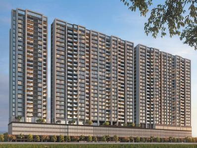 Image of 1453 Sq.ft 3 BHK Apartment / Flat for sale in Nirman Cosmopolis, Tathawade, Pune for Rs. 12500000