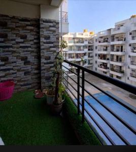 Balcony Image of 1560 Sq.ft 3 BHK Apartment / Flat for rent in Whitefield Bengaluru for Rs. 43000