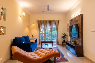Hall Image of 2000 Sq.ft 3 BHK Apartment / Flat for rent in Adarsh Palm Retreat Tower 1, Bellandur Bengaluru for Rs. 130000
