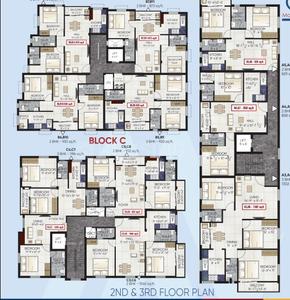 Image of 873 Sq.ft 2 BHK Apartment / Flat for sale in Korattur, Chennai for Rs. 8300000