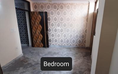 Bedroom Image of 450 Sq.ft 1 BHK Builder Floor for rent in East Of Kailash New Delhi for Rs. 17000