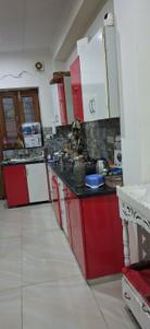 Kitchen Image of 850 Sq.ft 1 BHK Builder Floor for rent in Sector 46 Gurgaon for Rs. 28000