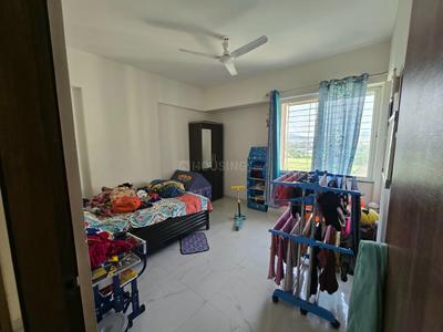 Bedroom Image of 1258 Sq.ft 3 BHK Apartment / Flat for rent in VTP Purvanchal, Wagholi Pune for Rs. 25000