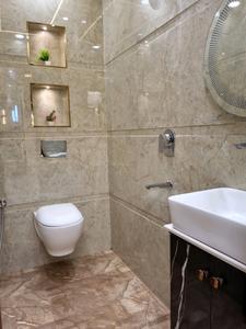 Common Bathroom Image of 810 Sq.ft 3 BHK Apartment / Flat for sale in The Shiva Luxury Floors, Uttam Nagar New Delhi for Rs. 7000000