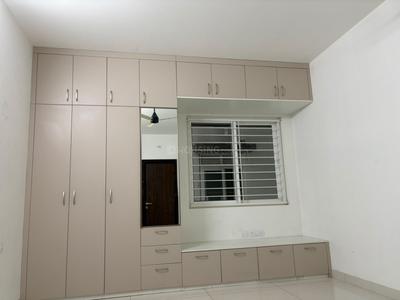 Bedroom Image of 1500 Sq.ft 3 BHK Apartment / Flat for rent in Aparna Sarovar Zicon, Serilingampally Hyderabad for Rs. 60000