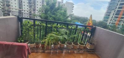 Balcony Image of 1680 Sq.ft 3 BHK Apartment / Flat for rent in SJR Equinox, Electronic City Bengaluru for Rs. 52000