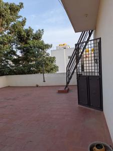 Balcony Image of 420 Sq.ft 1 RK Penthouse for rent in Thanisandra Bengaluru for Rs. 11500