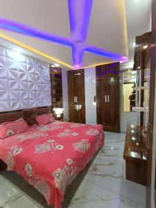 Bedroom Image of 1000 Sq.ft 3 BHK Builder Floor for rent in Guru Ji Welfare Homes, Dwarka Mor New Delhi for Rs. 30000