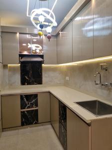 Kitchen Image of 810 Sq.ft 3 BHK Apartment / Flat for sale in Razapur Khurd New Delhi for Rs. 5100000