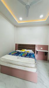 Bedroom Image of 650 Sq.ft 1 BHK Builder Floor for rent in Mahalakshmi Nagar Indore for Rs. 21000