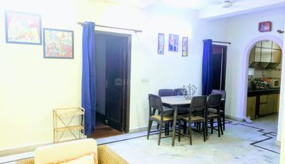 Hall Image of 1300 Sq.ft 3 BHK Apartment / Flat for rent in Vaishali Ghaziabad for Rs. 37000