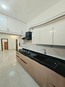 Kitchen Image of 1900 Sq.ft 3 BHK Builder Floor for rent in Kasturi Nagar Bengaluru for Rs. 77000