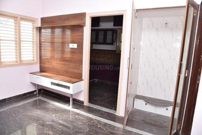 Bedroom Image of 1200 Sq.ft 2 BHK Builder Floor for rent in Jyothi Nagar Bengaluru for Rs. 18000
