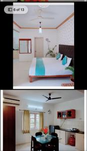 Kitchen Image of 540 Sq.ft 1 RK Apartment / Flat for rent in Saldanha Kyle Gardens, Calangute Goa for Rs. 25000