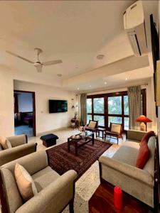 Hall Image of 1760 Sq.ft 3 BHK Builder Floor for rent in Freedom Fighters Enclave New Delhi for Rs. 47000