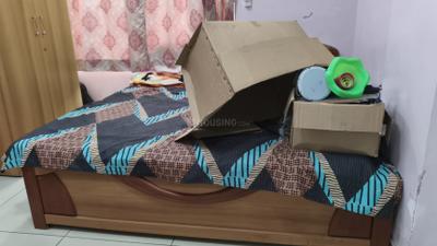 Bedroom Image of 900 Sq.ft 2 BHK Apartment / Flat for rent in Dhyan Residency, Harni Vadodara for Rs. 18000