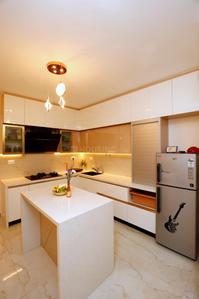 Kitchen Image of 1600 Sq.ft 3 BHK Apartment / Flat for sale in Klassik Landmark, KPC Layout Bengaluru for Rs. 26000000