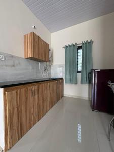Kitchen Image of 300 Sq.ft 1 RK Apartment / Flat for rent in Vijay Nagar Indore for Rs. 11500