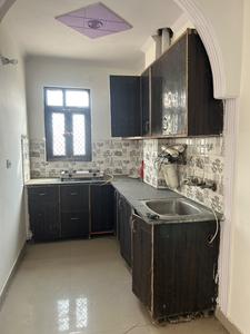 Kitchen Image of 550 Sq.ft 1 BHK Builder Floor for rent in Patel Garden New Delhi for Rs. 9499
