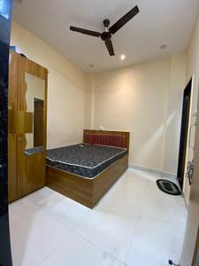 Bedroom Image of 350 Sq.ft 1 RK Builder Floor for rent in Vijay Nagar Indore for Rs. 15000
