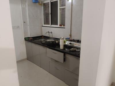 Kitchen Image of 550 Sq.ft 1 BHK Apartment / Flat for rent in Wakad Pune for Rs. 21000