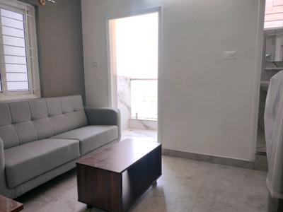 Living Room Image of 650 Sq.ft 1 BHK Apartment / Flat for rent in Chikkakannalli Bengaluru for Rs. 26000