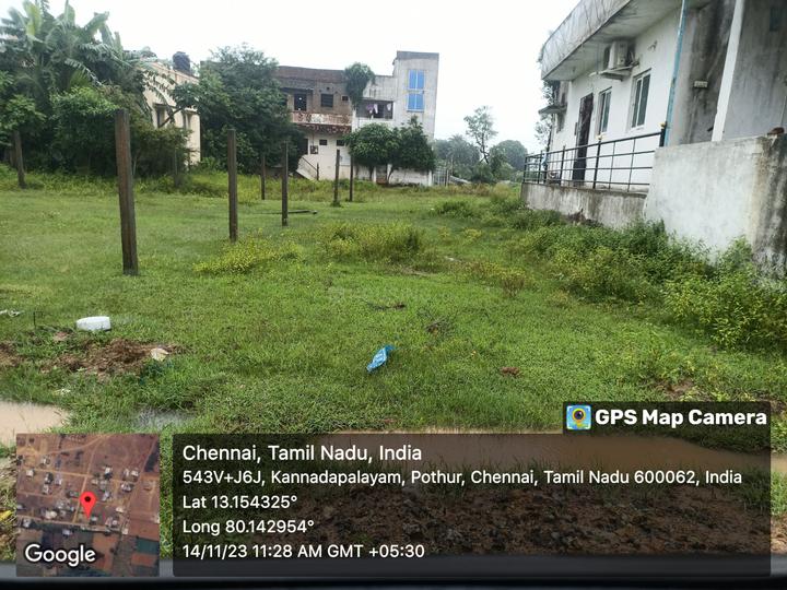 Residential 1200 Sqft Plot for sale at Pothur, Chennai Property ID