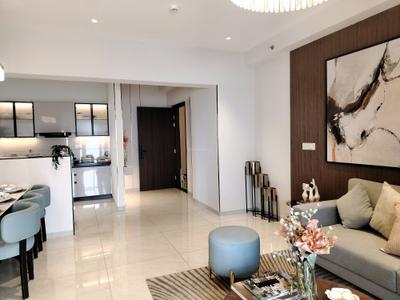 Living Room Image of 1300 Sq.ft 2 BHK Apartment / Flat for sale in Godrej Ivara, Chokhi Dhani Pune for Rs. 16700000