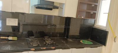 Kitchen Image of 2056 Sq.ft 3 BHK Apartment / Flat for rent in MVV Green Field, Yendada Visakhapatnam for Rs. 35000