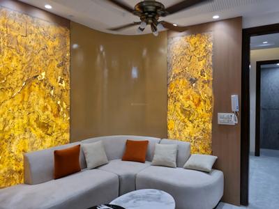 Living Room Image of 600 Sq.ft 2 BHK Apartment / Flat for sale in Hans Builders Floor, Dwarka Mor New Delhi for Rs. 5000000