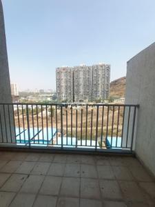 Balcony Image of 700 Sq.ft 2 BHK Apartment / Flat for rent in VJ Yashone Infinitee, Punawale Pune for Rs. 25009