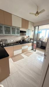 Kitchen Image of 2340 Sq.ft 3 BHK Apartment / Flat for rent in Myscape Sanctuary, Hafeezpet Hyderabad for Rs. 75000