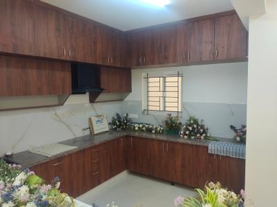 Kitchen Image of 1350 Sq.ft 3 BHK Apartment / Flat for rent in PVR Skanda, Dooravani Nagar Bengaluru for Rs. 50000
