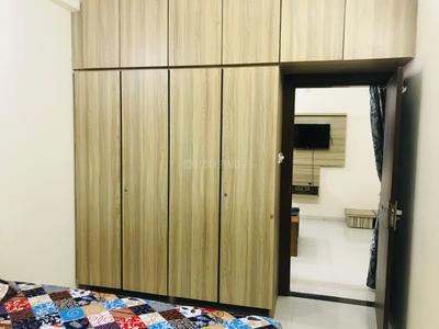 Bedroom Image of 1050 Sq.ft 2 BHK Builder Floor for rent in Mahalakshmi Nagar Indore for Rs. 23000