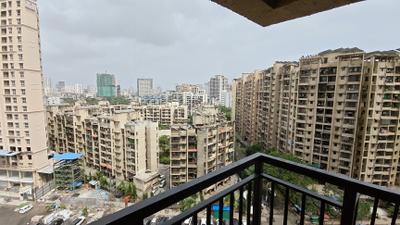 Balcony Image of 750 Sq.ft 2 BHK Apartment / Flat for sale in Raunak City, Kalyan West Kalyan for Rs. 5800000