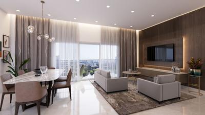 Hall Image of 1707 Sq.ft 3 BHK Apartment / Flat for sale in Embassy East Avenue, Hoodi Bengaluru for Rs. 28500000