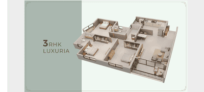 Image of 1490 Sq.ft 3 BHK Apartment / Flat for sale in Siddhashila Eela, Punawale, Pune for Rs. 11500000