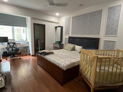 Bedroom Image of 2500 Sq.ft 4 BHK Builder Floor for rent in Eros Rosewood Villas, Sector 50 Gurgaon for Rs. 80000