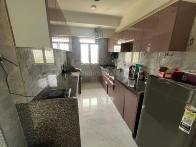 Kitchen Image of 850 Sq.ft 2 BHK Apartment / Flat for rent in The Baya Central, Lower Parel Mumbai for Rs. 105000