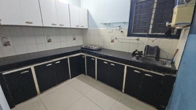 Kitchen Image of 750 Sq.ft 1 BHK Apartment / Flat for rent in Khajrana Indore for Rs. 16000