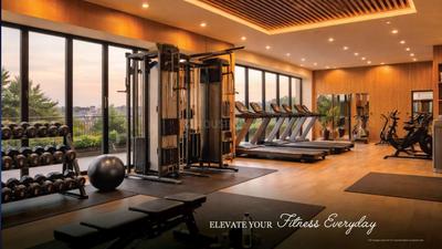 Hall Image of 1125 Sq.ft 2 BHK Apartment / Flat for sale in Codename Blue Vista, Airoli Navi Mumbai for Rs. 16500000